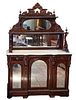 Victorian Rosewood M/T Sideboard, Mirrored Back