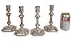 Set Four Hamilton Weighted Sterling Candlesticks