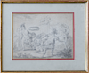 Old Master Italian 18th century mythological drawing