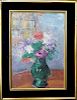 Impressionist style painting floral MYSTERY ARTIST ?