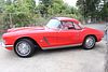 1962 Roman Red Corvette Convertible with Hard Top