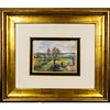 Paul Emile Pissarro (French 1884-1972) Signed, Pastel