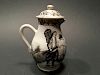 ANTIQUE Chinese Griselle Teapot,  mid 18th C. 6" high 中国古代茶壶，18世纪中期，高6英寸