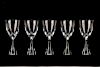 Set of 10 Holmegaard Princess Wine Glasses, Signed