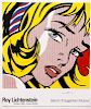 After Lichtenstein, Guggenheim Poster, "Girl"