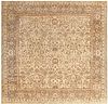 Antique Agra Indian Rug 10 ft 5 in x 10 ft 3 in (3.17 m x 3.12 m )