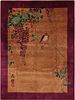 Antique Chinese Art Deco Rug 11 ft 8 in x 9 ft 1 in (3.55 m x 2.76 m)