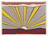 Roy Lichtenstein "Sunrise", Pencil Signed Litho