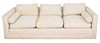 Contemporary Beige 3 Seats Sofa / Couch