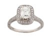 Ladies Platinum & Diamond Engagement Ring