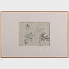 Raymond Duchamp-Villon (1876-1918): Etude de chevaux