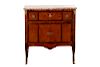French Neoclassical Style Marble Top Commode
