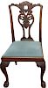 FINE QUALITY ENGLISH CHIPPENDALE SIDE CHAIR