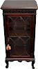 ANTIQUE ENGLISH CHIPPENDALE DISPLAY / MUSIC CABINET