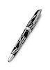 A Chiffres Romaines Platinum and Black Lacquer Limited Edition 1847 Ballpoint Pen, Cartier, Early 21st Century, the black lacque