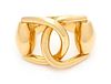 An 18 Karat Yellow Gold "Horsebit" Ring, Gucci, 13.80 dwts.