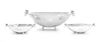 * A Set of Three American Silver Bowls, Alfred Sciarrotta for Black, Starr & Gorham, Providence, RI, Mid 20th Century, comprisin