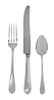 * An American Flatware Service, Lunt Silversmiths, Greenfield, MA, Mid 20th Century, Jefferson pattern, engraved with initial N,