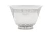 * An American Silver Centerpiece Bowl, Tiffany & Co., New York, NY, Circa 1940, of deep circular form with flared rim, the surfa