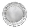 An American Silver Platter, Gorham Mfg. Co., Providence, RI, 1946, Chippendale pattern, shaped circular form with partly lobed b