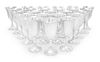 A Set of Twenty-Four American Silver Goblets, International Silver Co., Meriden, CT, Circa 1940, of tulip form with a flared rim