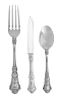 * An American Silver Flatware Service, Gorham Mfg. Co., Providence, RI, Early 20th Century, Baronial pattern, engraved with init