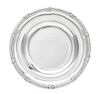 * An American Silver Dish, Tiffany & Co., New York, NY, Circa 1900, circular, the applied gadroon rim with leaf-tips at interval