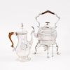 Silverplate Coffee Pot & Kettle on Stand