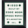 Edge Moor Bridge Works Builder's Plate