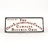 Ohio Locomotive Crane Company Builders Plate