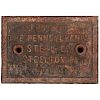 Pennsylvania Steel Co. Builder's Plate