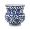 A Blue and White Porcelain Spittoon Diameter 4 3/4 inches. 青花纏枝花卉小痰盂，直徑4.75英吋