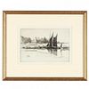 James Abbott McNeill Whistler (American, 1834-1903), Hurlingham