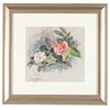 Sarah Blakeslee (NC, 1912-2005), Camellias, Pink & Red