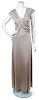 A Stephen Burrows Grey Sleeveless Gown, Size 10.
