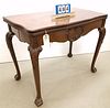 WALNUT CONSOLE/DINING TABLE COMBO 30-1/2"H X 38"W X 21"D
