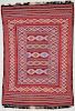 Vintage Afghan Kilim: 4'10'' x 6'8'' (147 x 203 cm)