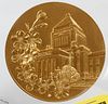 GOLD BRONZE MEDAL 'THE HOUSE OF COUNCILLORS JAPAN'