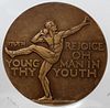 OLYMPIC MEDAL 'SPEED AND STRENGTH' R.TAIT MC KENZIE