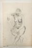 Moses Soyer (1899-1974): Figure Study