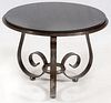 IN THE MANNER RAYMOND SUBES GRANITE & IRON TABLE