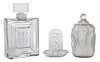Three Lalique Crystal Articles for a