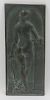 Bronze Albrecht Durer Plaque of a Figure.