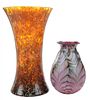 Daniel Lotton Art Glass Vase with