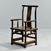 Small Wooden Chair 小木椅，高27.375英寸，19/20世纪,中国