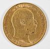 1907 Edward VII Gold Half Sovereign