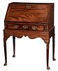 Queen Anne Mahogany Desk on Frame