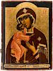 A LARGE RUSSIAN ICON OF THE FEODOROVSKAYA MOTHER OF GOD, KOSTROMA SCHOOL, 19TH CENTURY