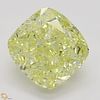 2.11 ct, Natural Fancy Yellow Even Color, VVS1, Cushion cut Diamond (GIA Graded), Appraised Value: $59,600 