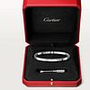 Cartier 18k White Gold Love Bracelet Small Model Size 16